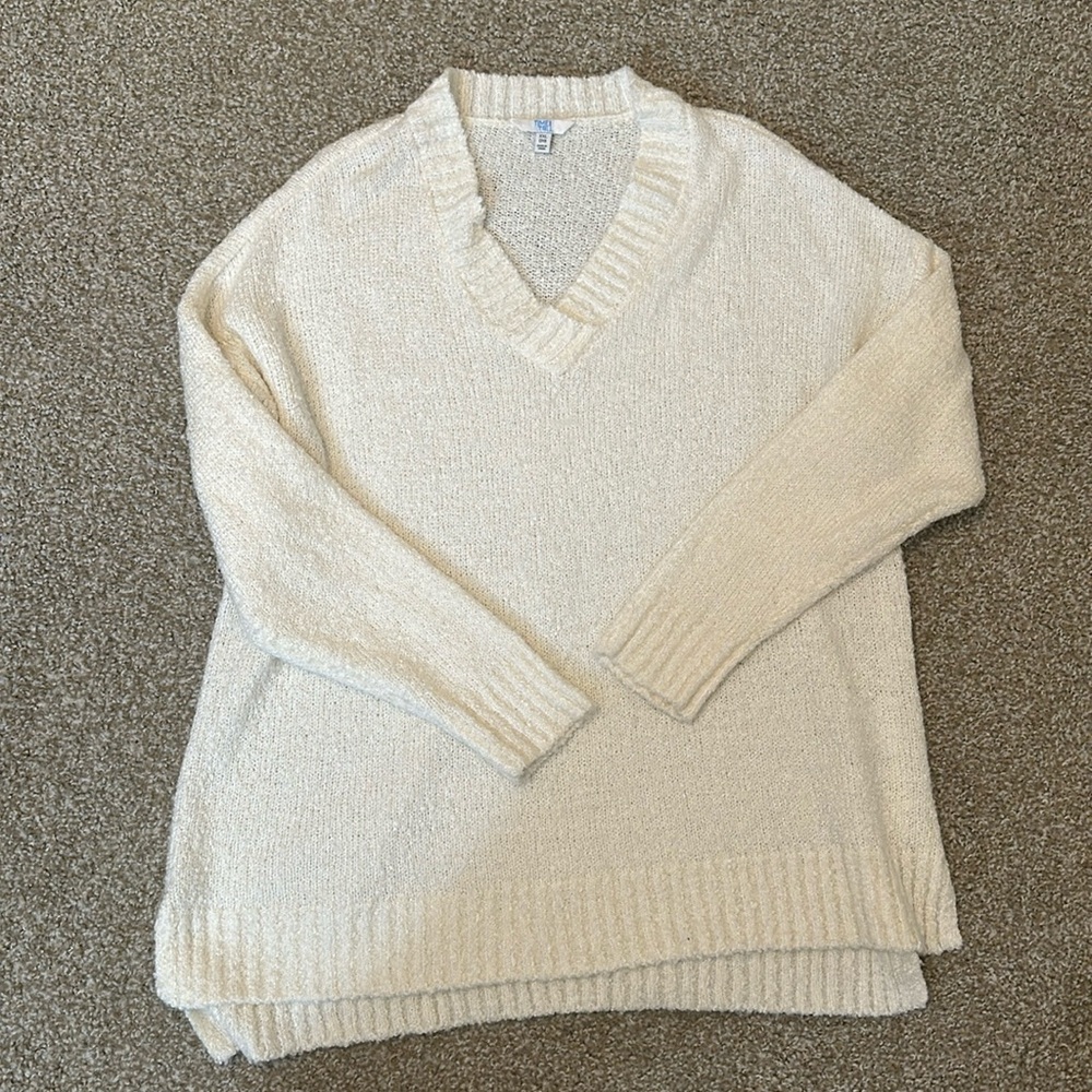 Cream sweater